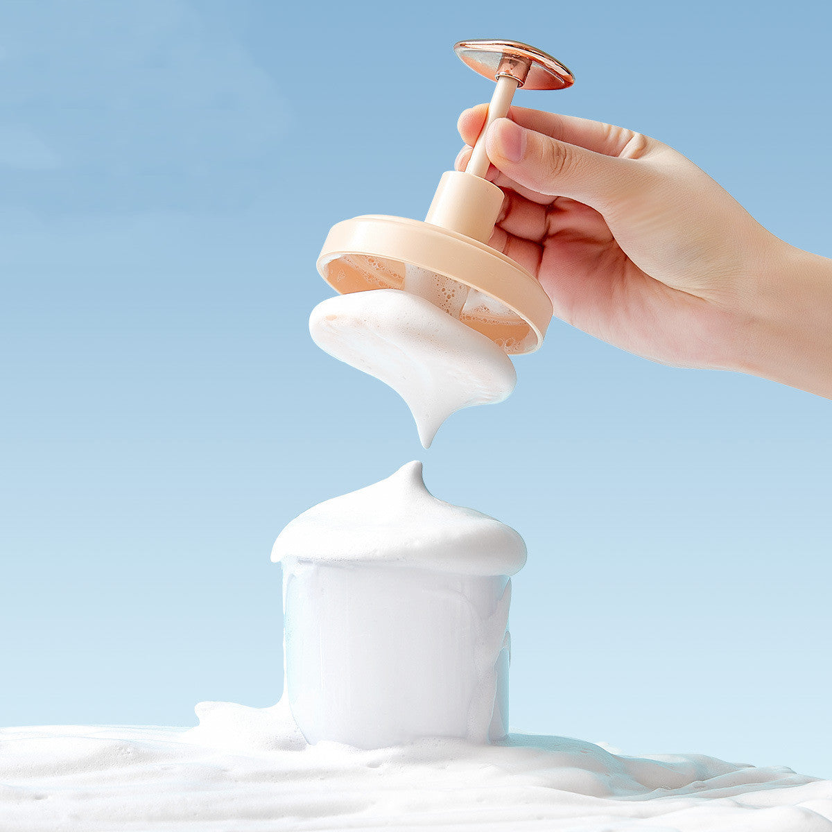 Home Fashion Face Wash Frother Automatic Rebound